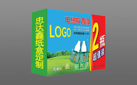 驅(qū)蚊液包裝盒
